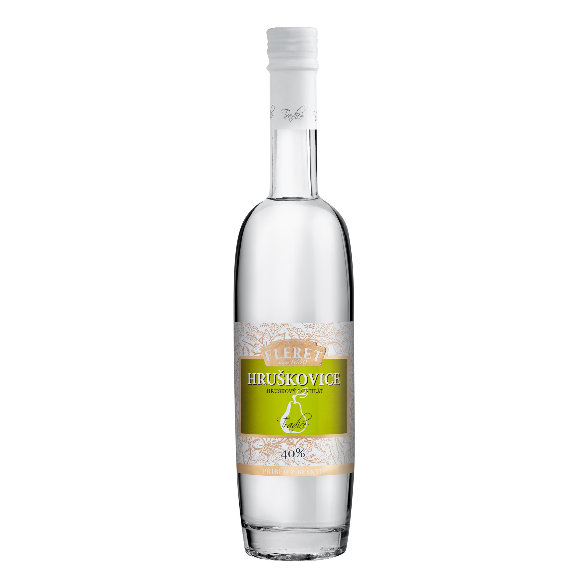 Fleret Distillery Fleret tradice hruškovice 40 % 0,5 l