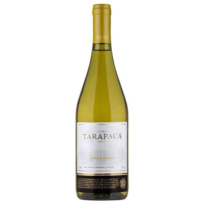 Tarapaca Chardonnay jakostní 0,75l