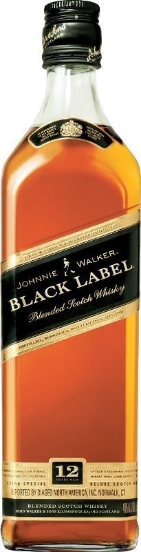 Johnnie Walker 12YO Black Label 40% 1,0L (holá láhev)