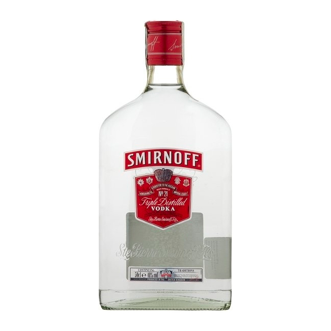 VODKA SMIRNOFF RED 37,5% 0,5l (holá láhev)