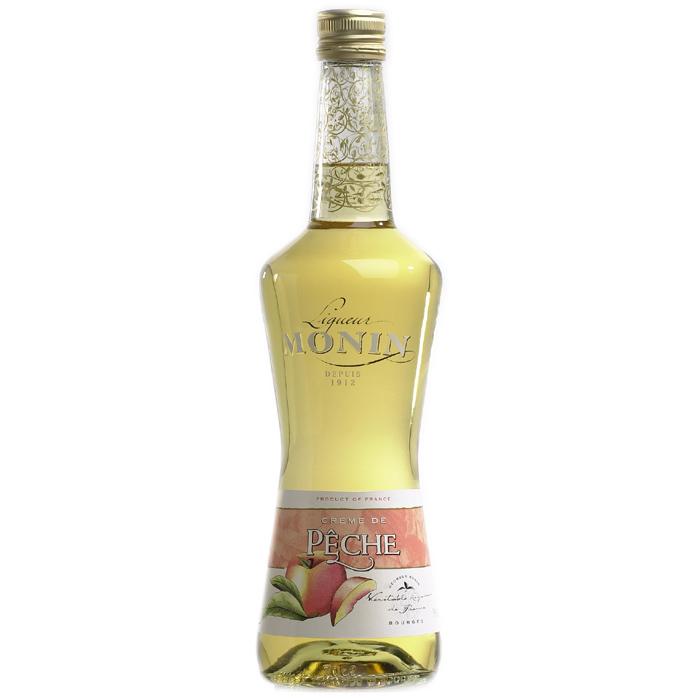 Monin Creme de Peche Liqueur 16% 0,7 l (holá láhev)