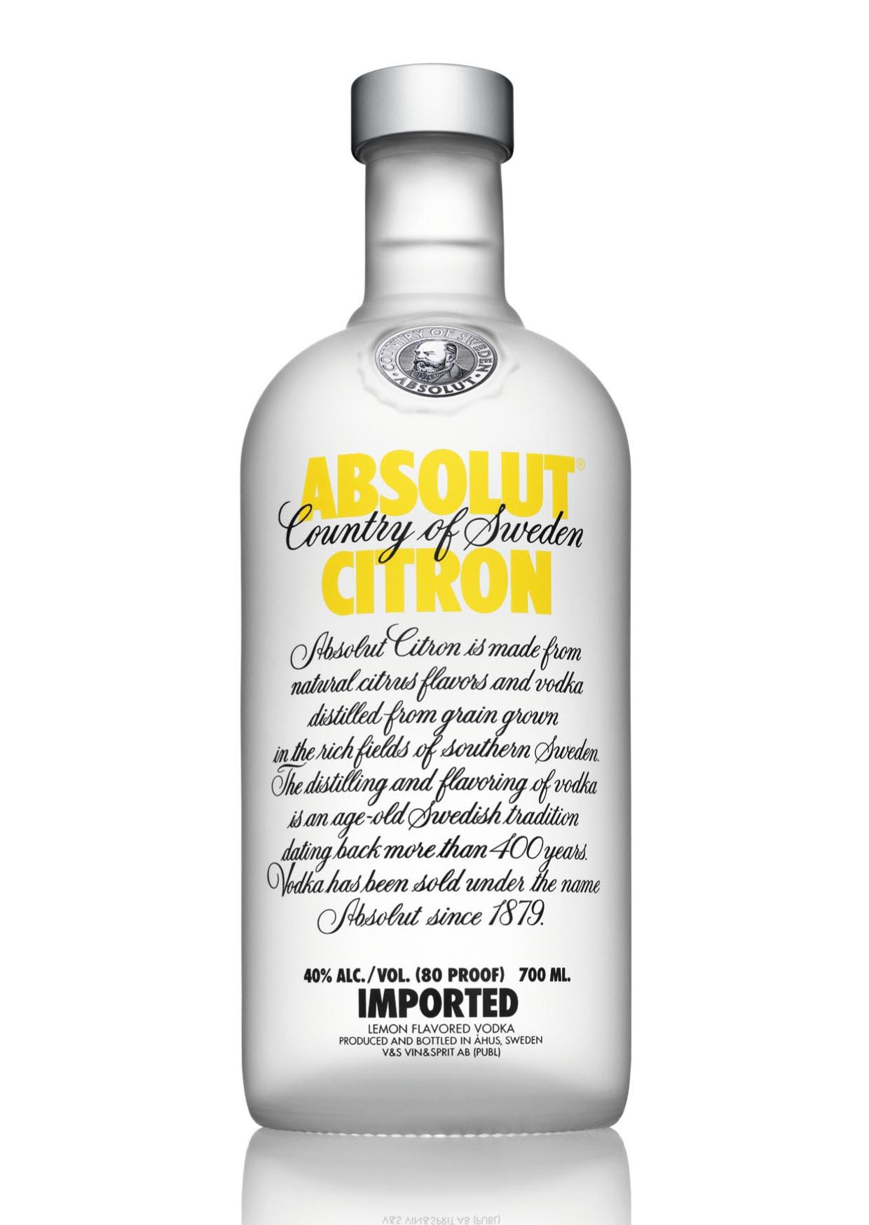 VODKA ABSOLUT CITRON 0.7L