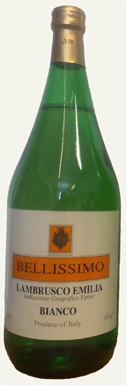 LAMBRUSCO BELLISSIMO BIANCO 1,5L