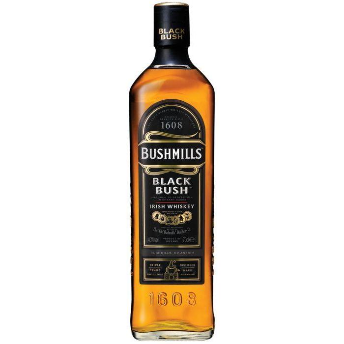 BUSHMILLS BLACK BUSH WHISKEY 40% 0,7l (holá láhev)