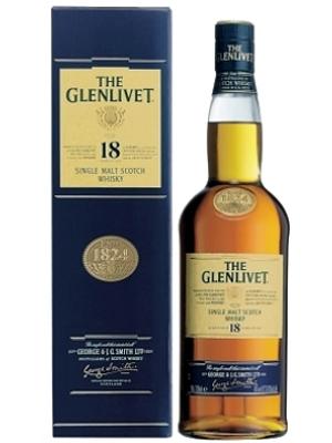 GLENLIVET 18 Y WHISKY 40% 0,7l (Karton)