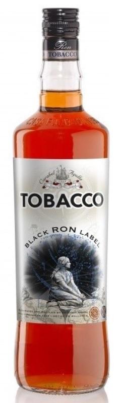 RUM TOBACCO BLACK 37,5% 1l (holá láhev)