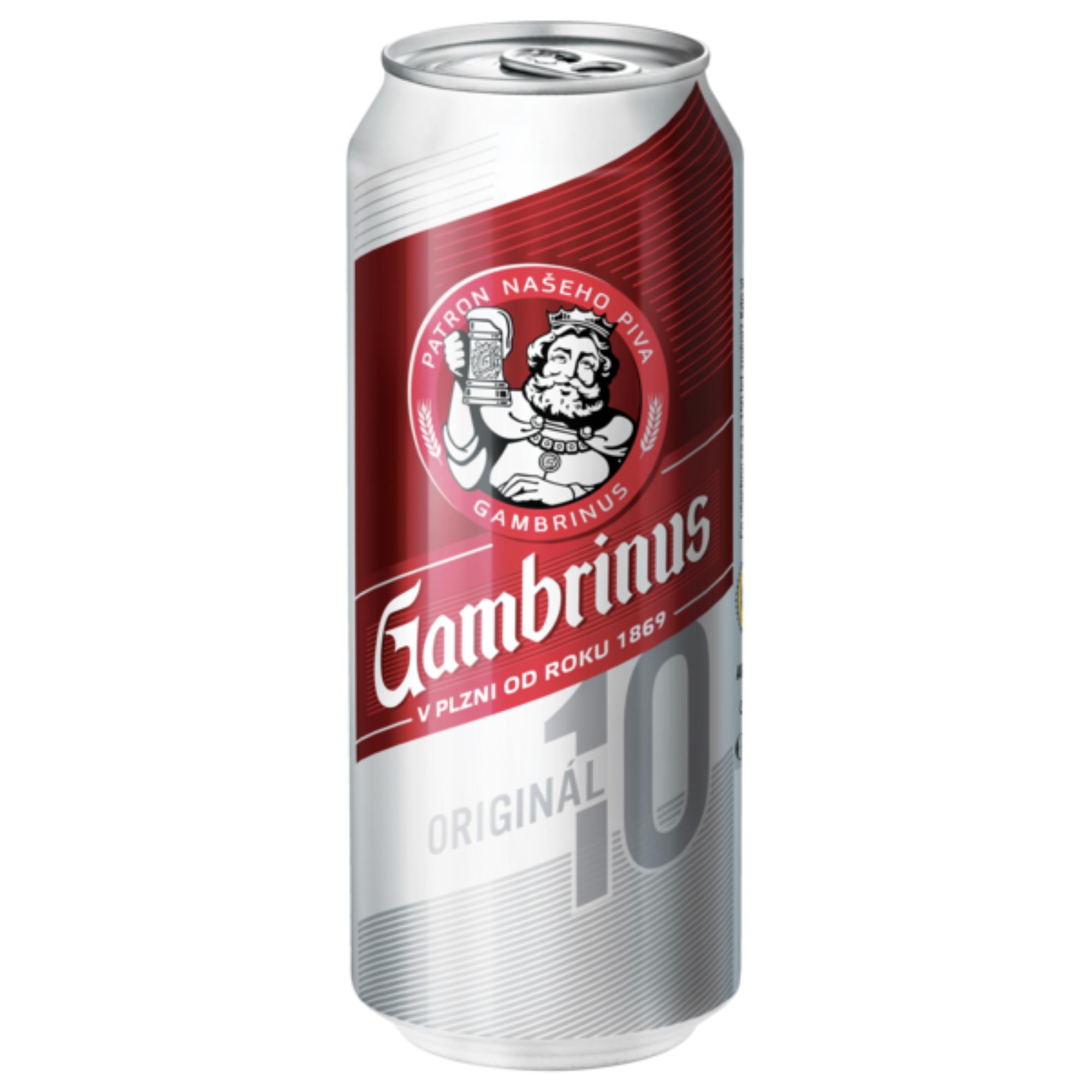 Gambrinus Originál sv.výčepní 0,5l plech