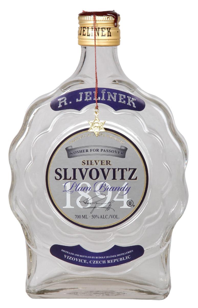 Jelínek Silver Slivovitz Kosher 50% 0.7L (karton)