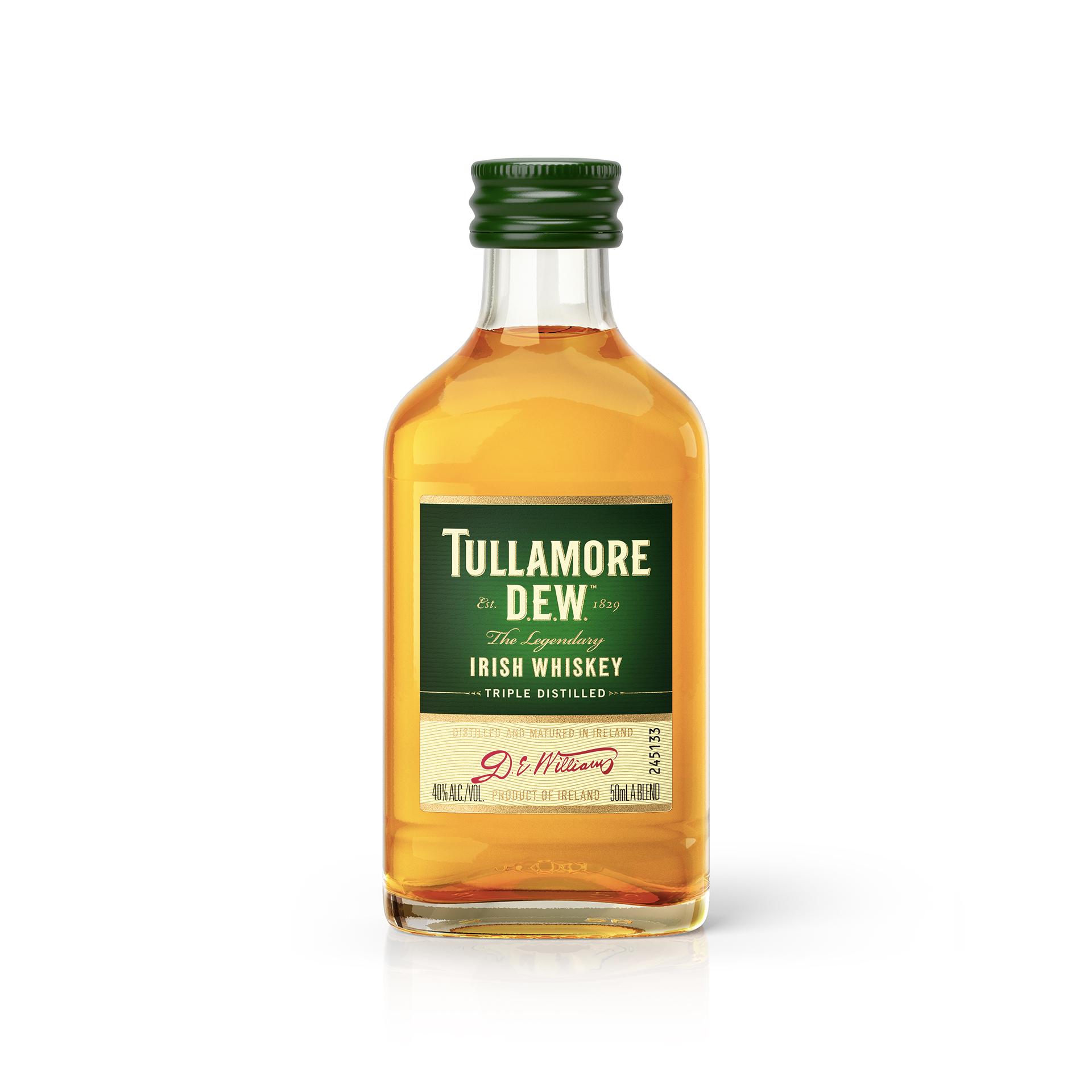 Mini Tullamore Dew 40% 0.05L (holá láhev)