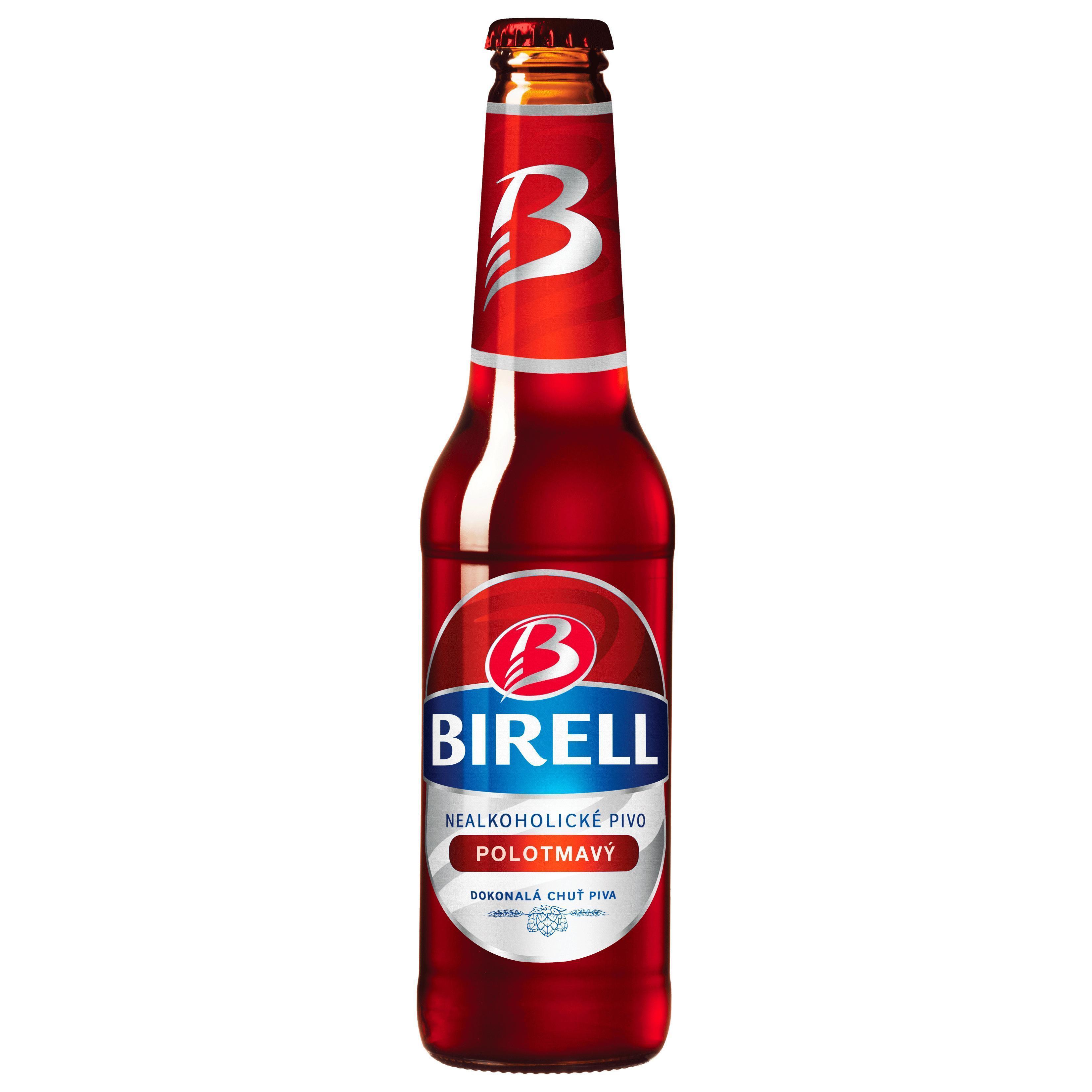 Birell polotmavé nealko 0,33l sklo