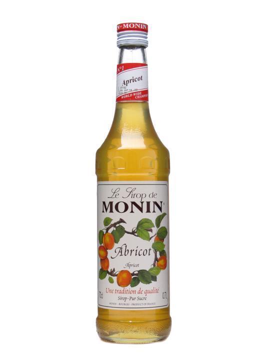 Monin Abricot - Meruňka 0,7l (holá láhev)