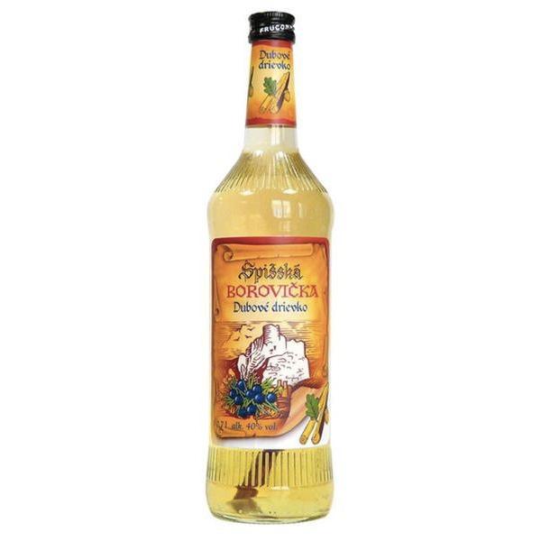 BOROVIČKA SPIŠSKÁ DUBOVÉ DŘÍVKO 40% 0,7l (holá láhev)