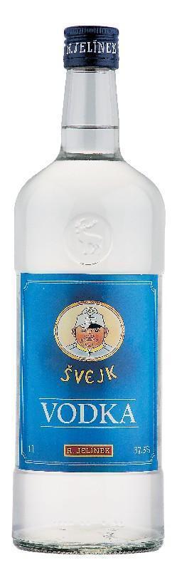 ŠVEJK VODKA JELINEK 37,5% 1l (holá láhev)