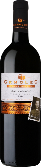 GRMOLEC SAUVIGNON POZDNÍ SBĚR 2012 0,75L