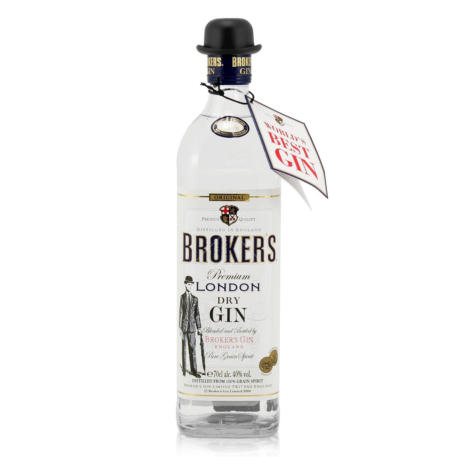 BROKER'S DRY GIN 40% 0,7l (hola lahev)