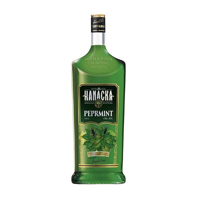 Hanácká Peprmint 20% 1l (holá láhev)