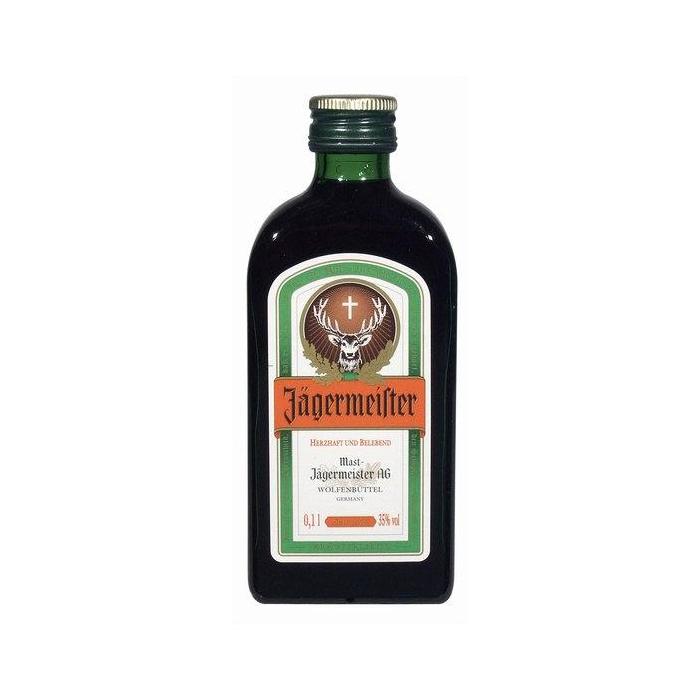 Jagermeister 0, 35% 0,1l (holá láhev)