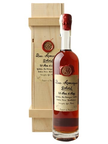 Armagnac Delord 20 Ans d´age 20y 40% 0,7 l (kazeta)