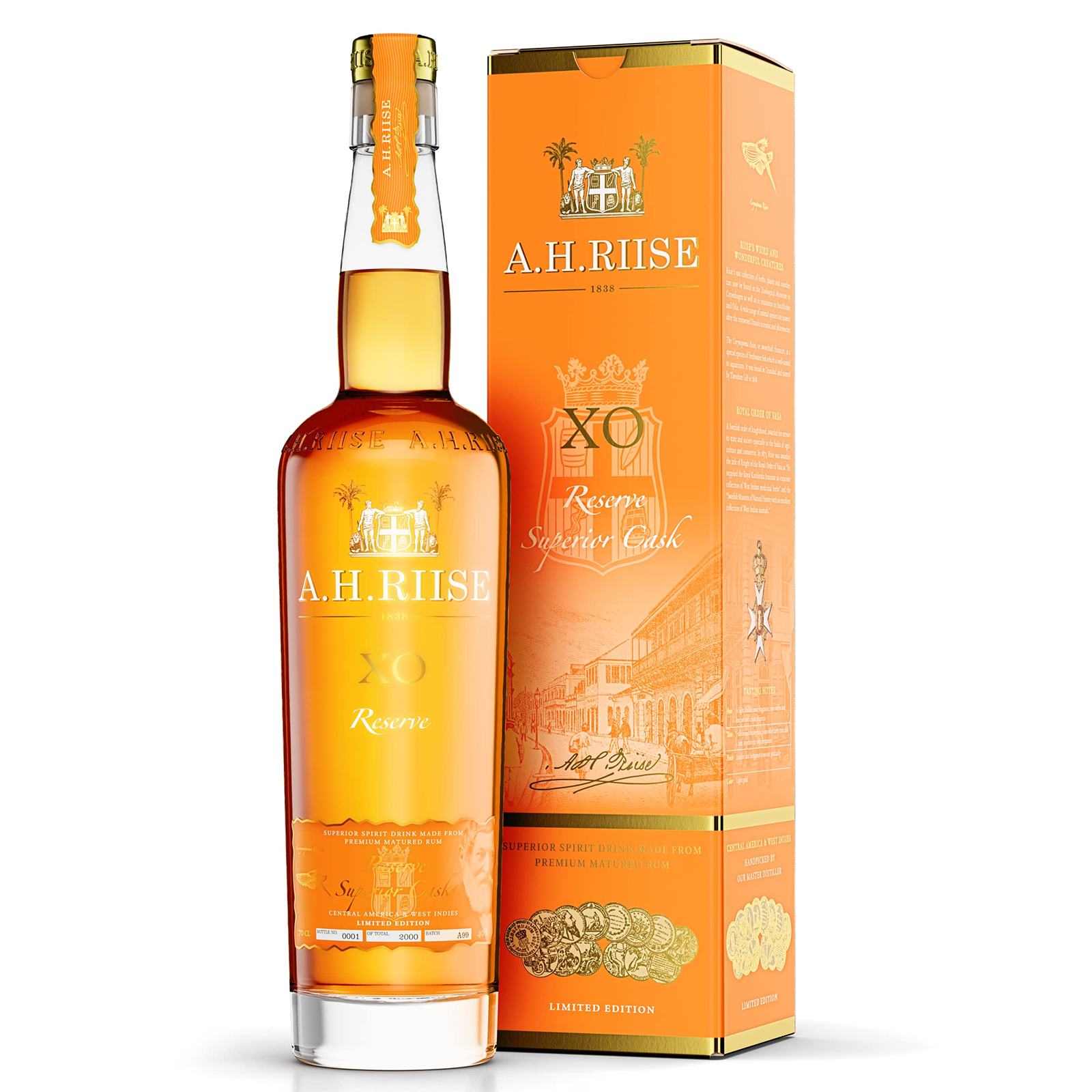 A.H.Riise X.O.Reserve Superior Cask 0,7l 40%