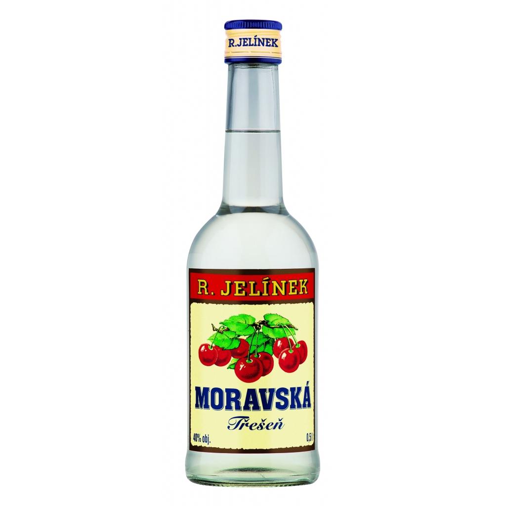 Moravská Třešeň Rudolf Jelínek 35% 0,5l (holá láhev)