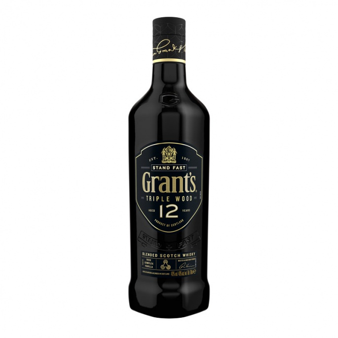 Grants whisky 12y Triple wood 0,7l