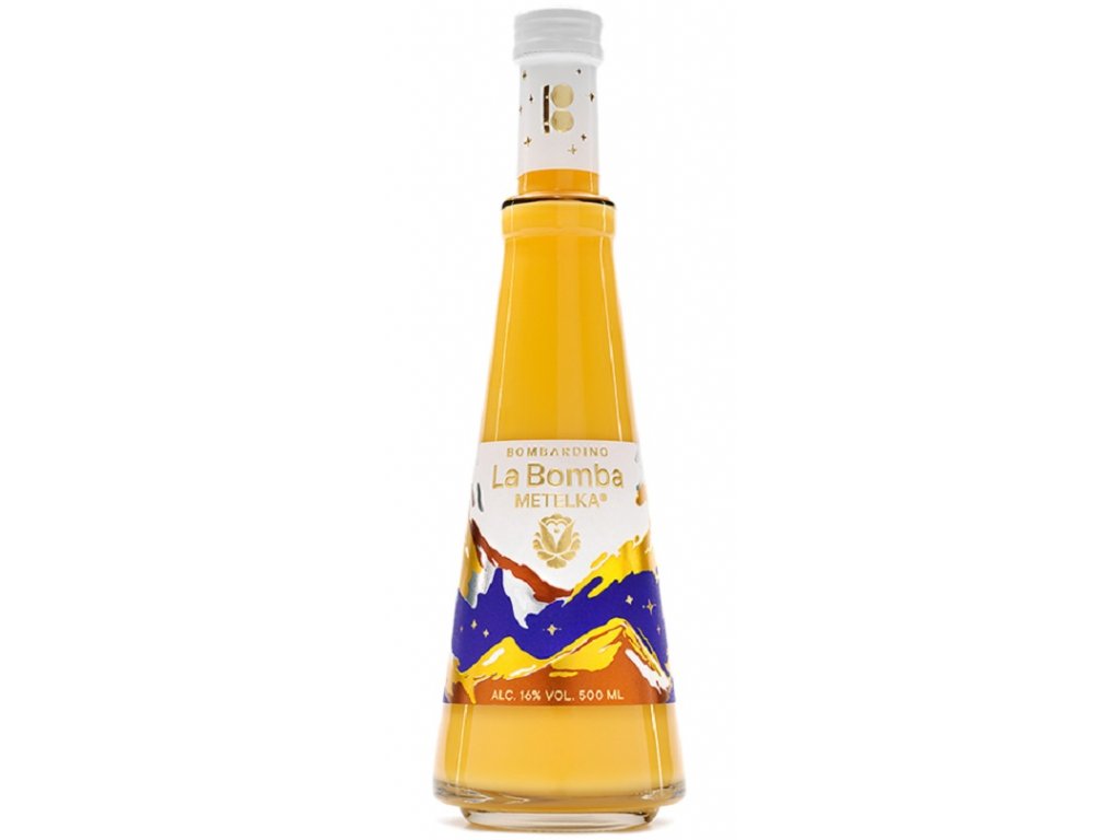 Bombardino Metelka 16% 0,5l (holá láhev)