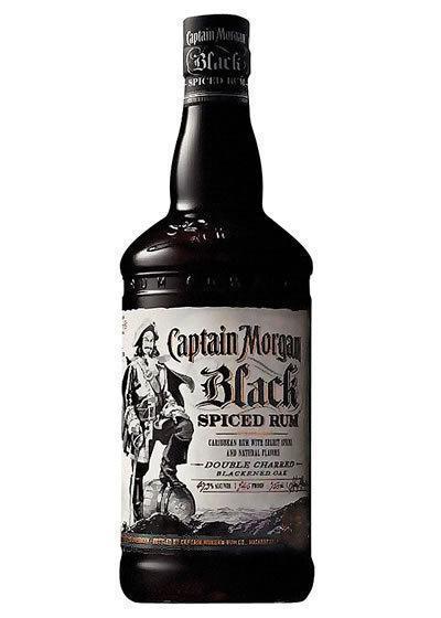 Captain Morgan Black Spiced 40% 1l (holá láhev)