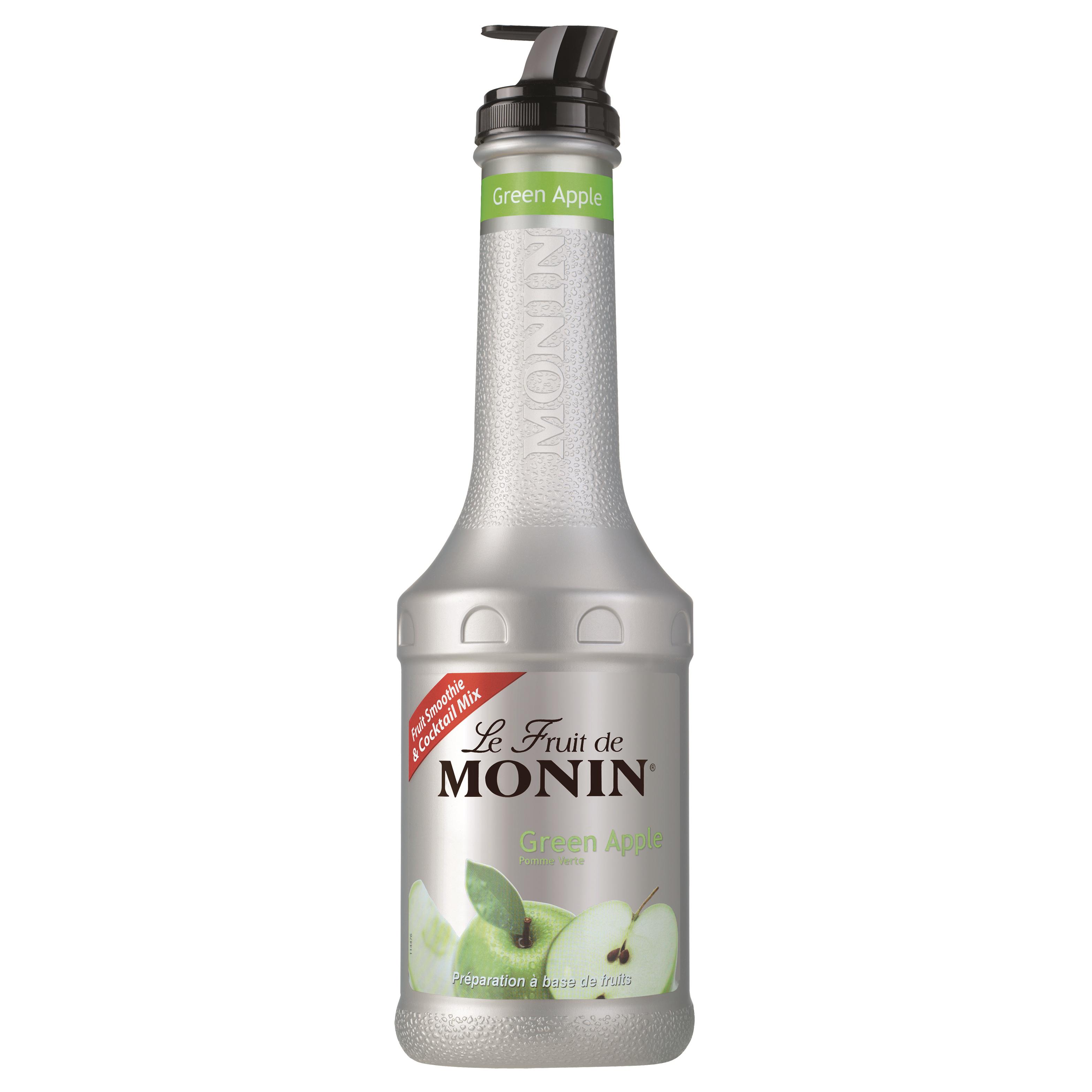 Monin Green Apple - Zelené Jablko Pureé 1l