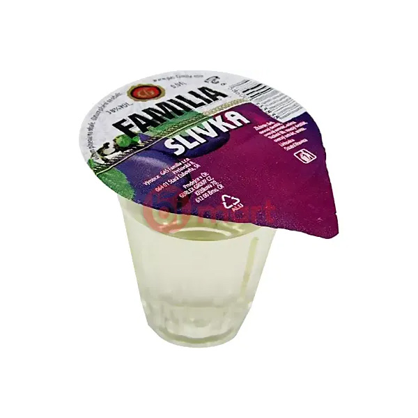 Mini panák slivka Familia 0,04l