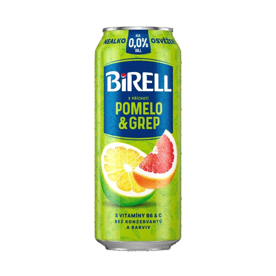 Birell Pomelo a grep 0,5l (plech)