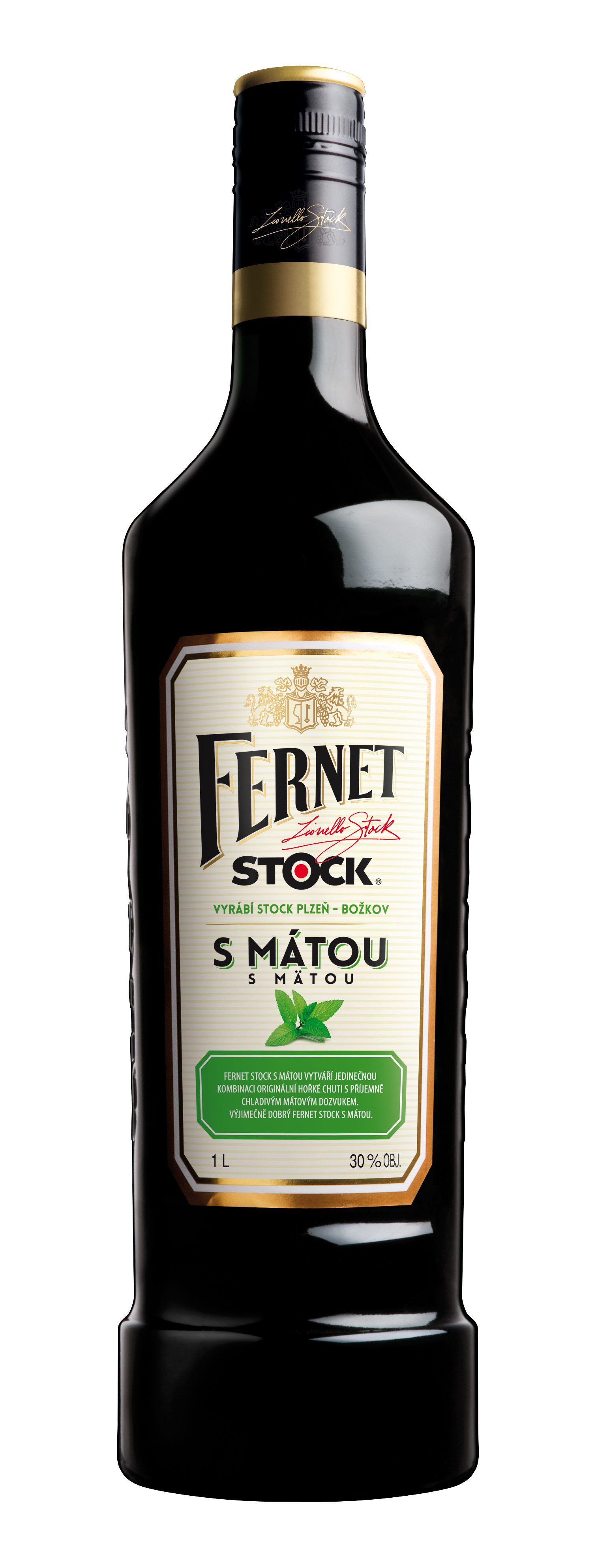FERNET STOCK MÁTA 30% 1l (holá láhev)