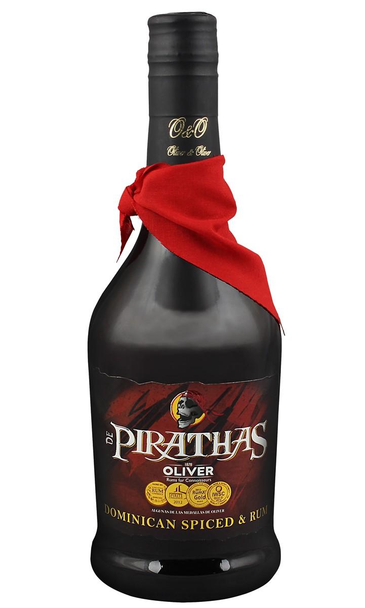 DE PIRATHAS DOMINICAN SPICED 35% 0,7l (holá láhev)