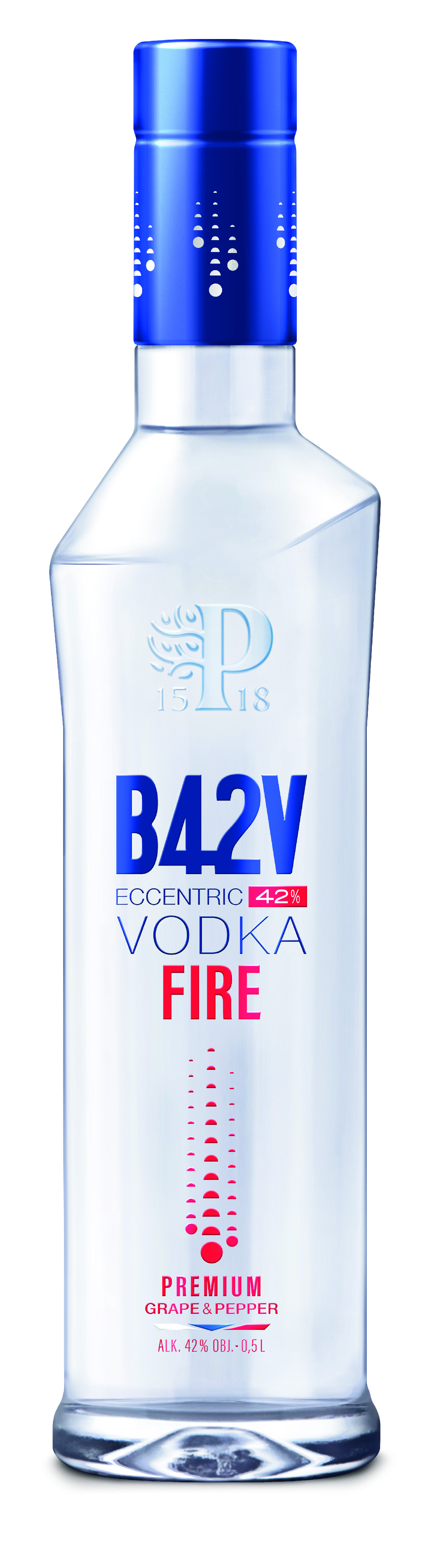 B42V Eccentric Fire 42% 0,5l (holá láhev)