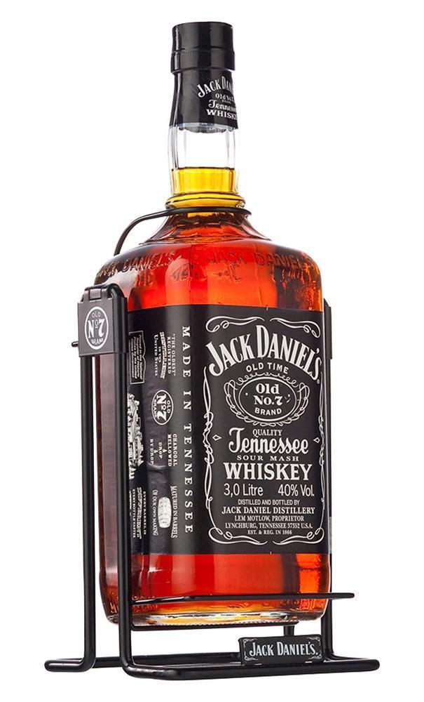 JACK DANIELS TENNESSEE WHISKEY S KOLÉBKOU 40% 3l (Karton)