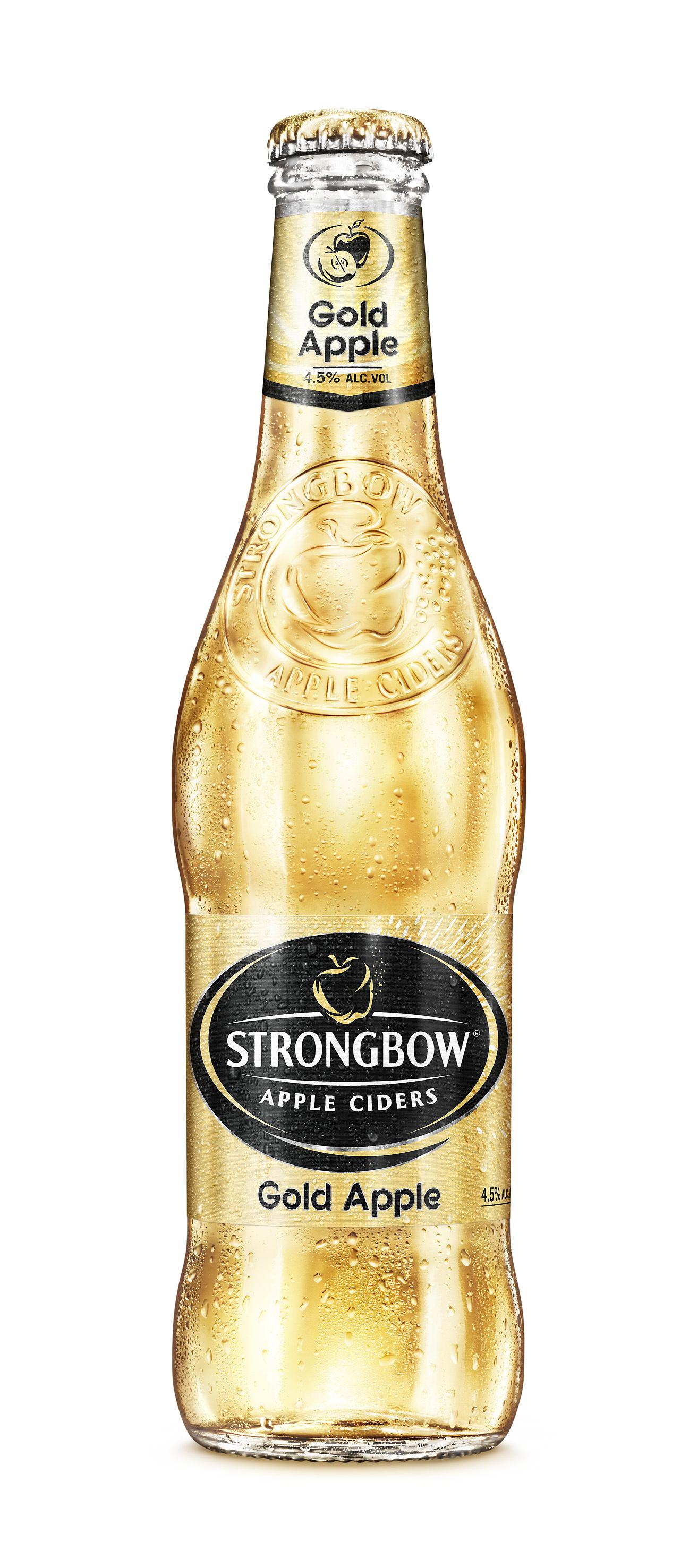 Strongbow Gold Apple 0.33lcider sklo
