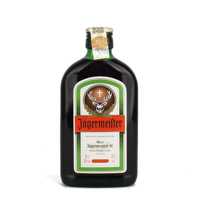 Jagermeister 35% 0,2l (holá láhev)