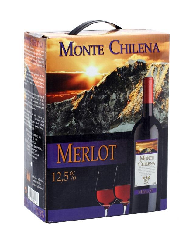 MONTE CHILENA MERLOT 3L