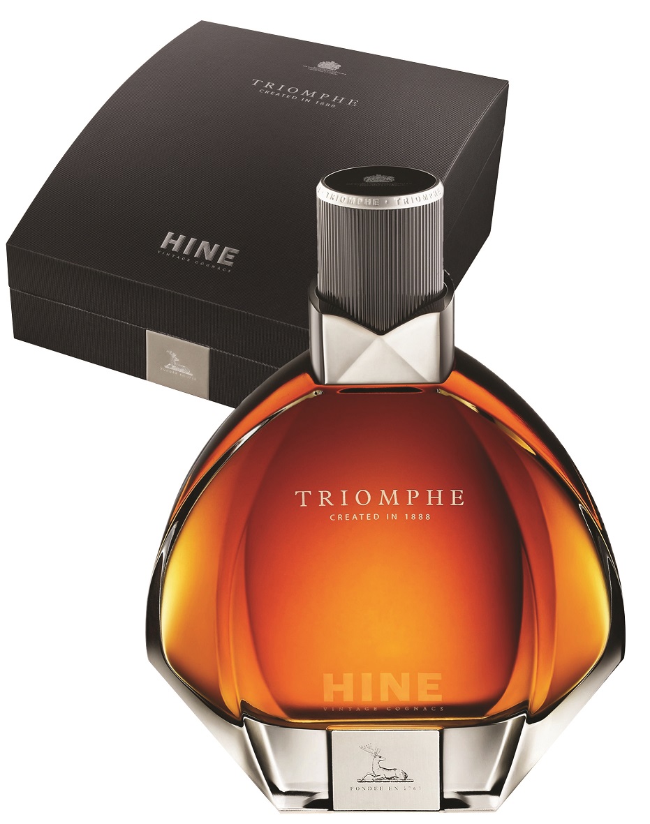 HINE COGNAC TRIOMPHE GRANDE CHAMPAGNE 40% 1 (Kazeta)