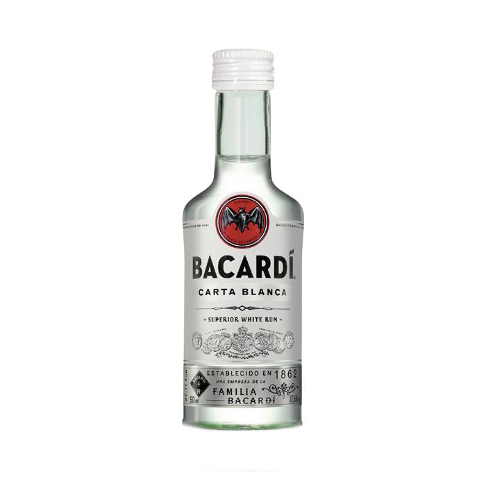 Bacardi Carta Blanca 0,05l 40%