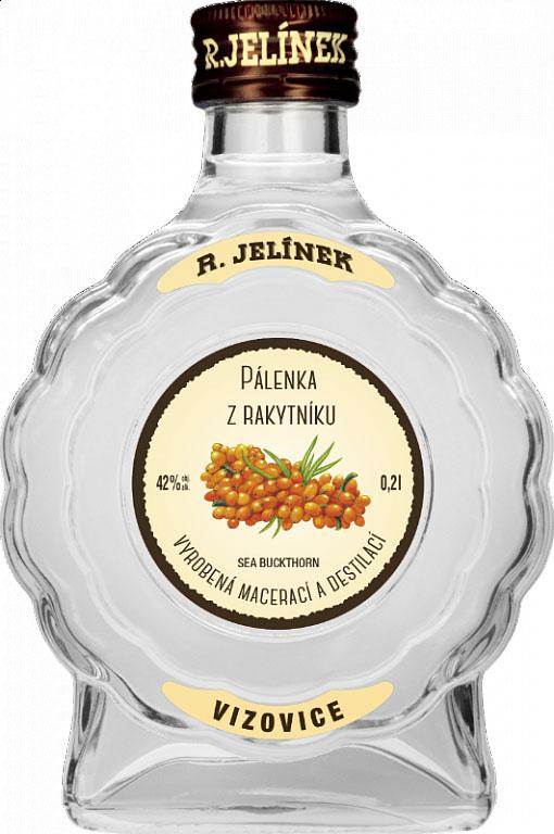 Pálenka z Rakytníku 42% 0,2l (holá láhev)