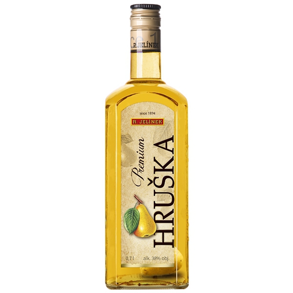 Hruška Premium 38% 0,7l (holá láhev)