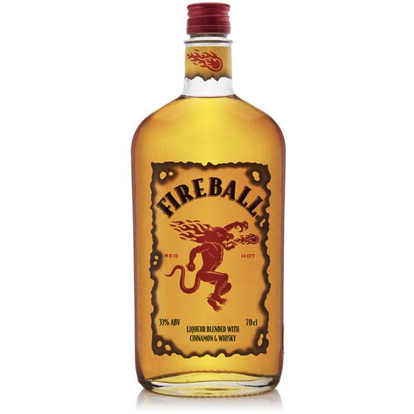 Fireball Cinnamon & Whisky Flavour Liqueur 33% 0,7l