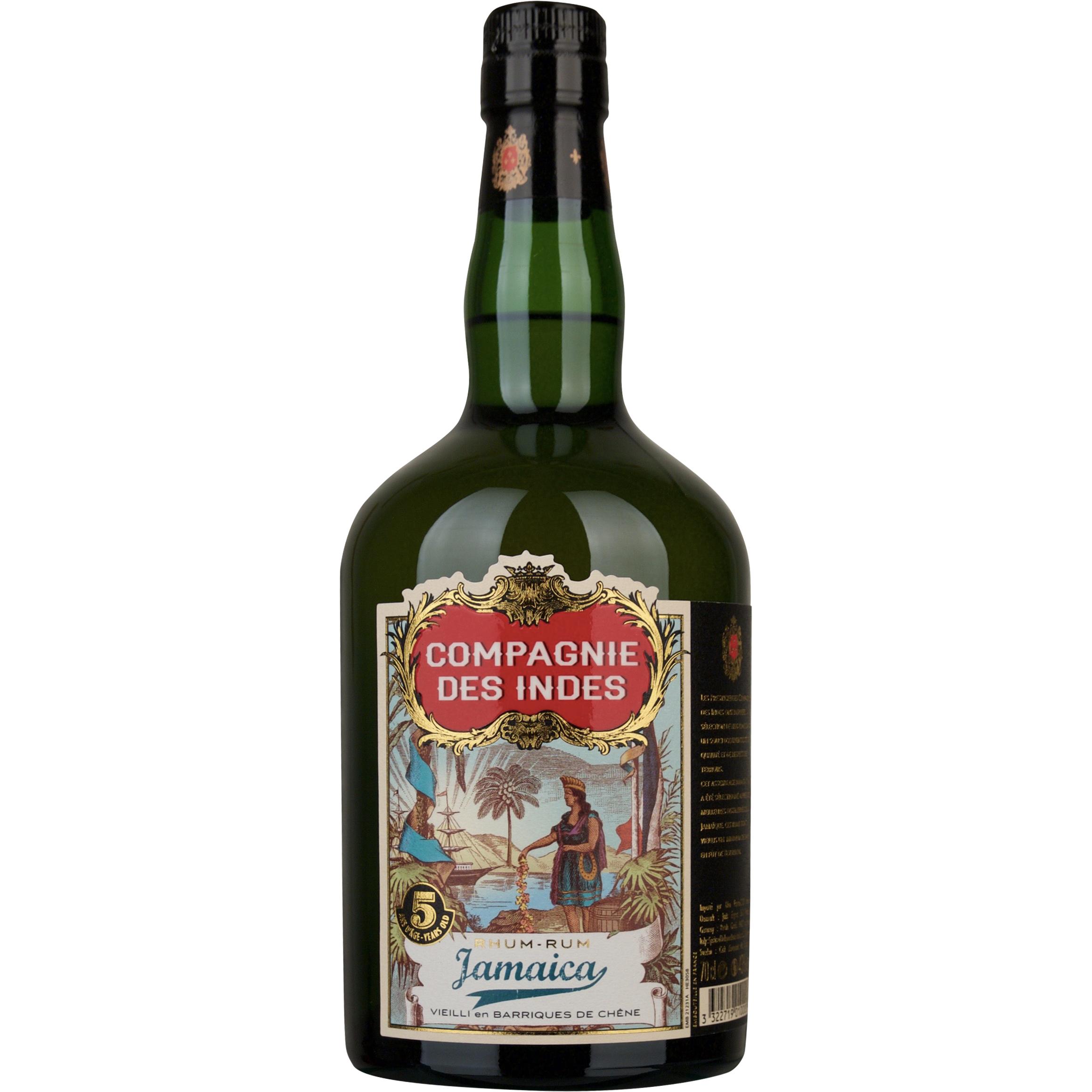 Rum Compagnie des Indes Blend Jamaica 5y 43% 0,7l (Karton)