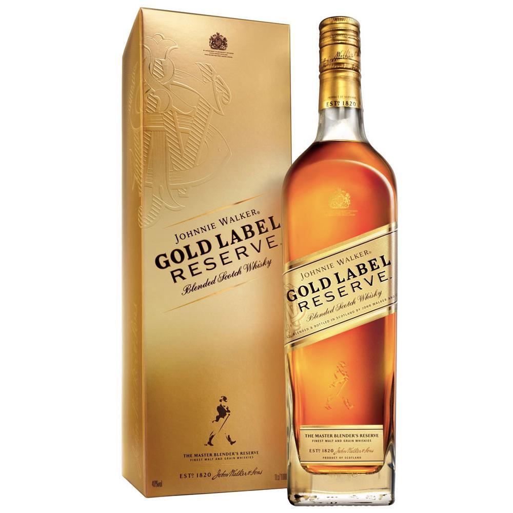 Johnnie Walker Gold Label Box 40% 0,7l (Kazeta)