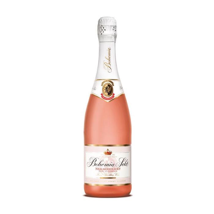 Bohemia Sekt nealkoholický Rosé 0,75 l