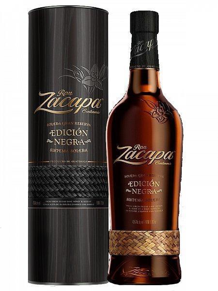 Ron Zacapa Centenario 23 yo Edición Negra 43% 1l (Tuba)