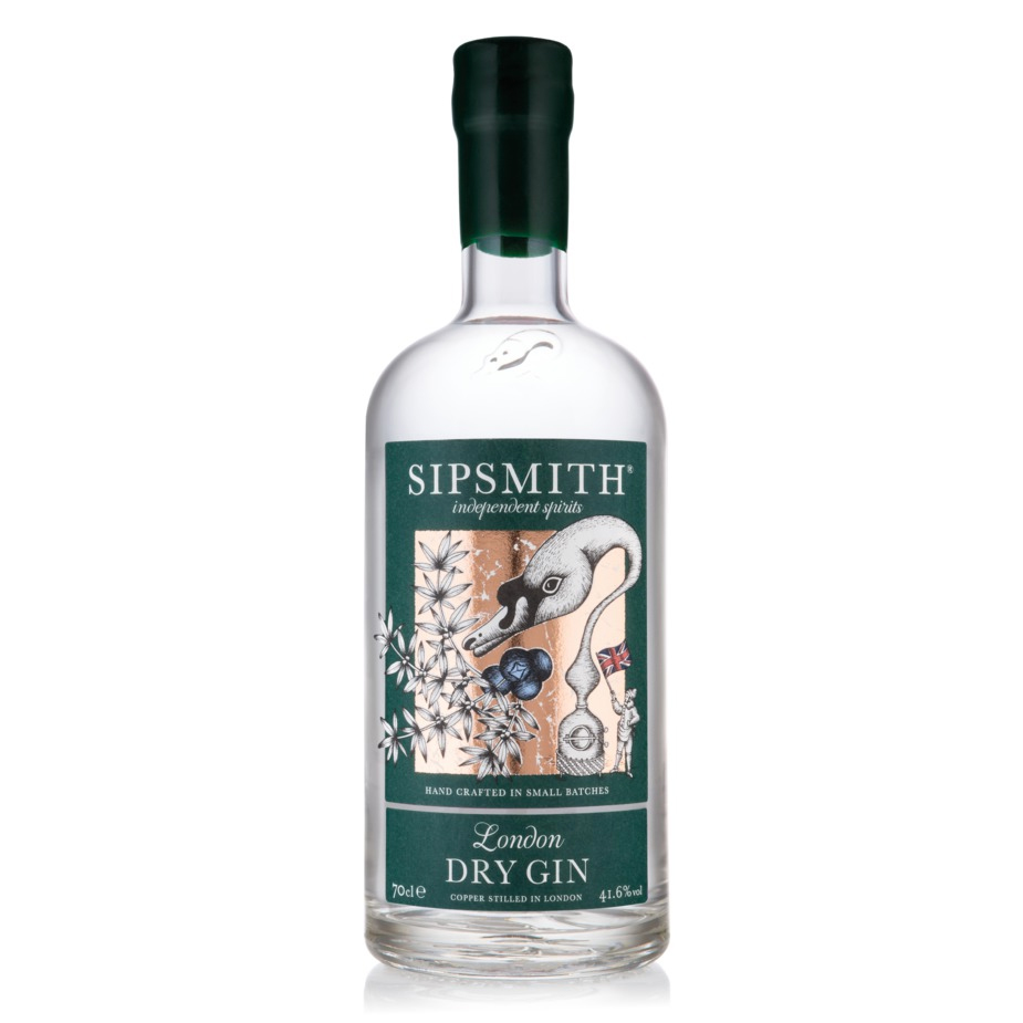 Sipsmith London Dry Gin 41,6% 0,7l (holá láhev)