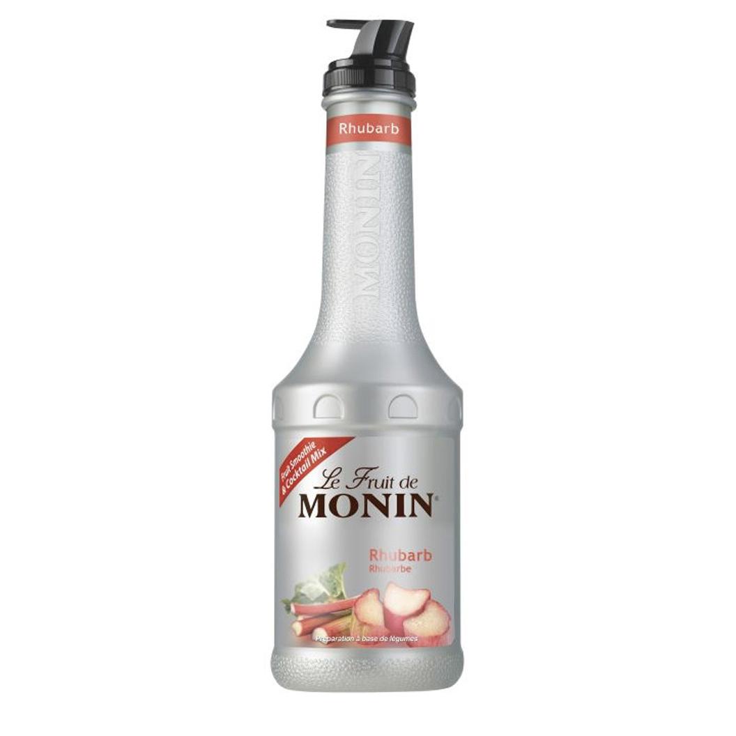 Le Fruit de Monin Rhubarb 1,0L (holá láhev)