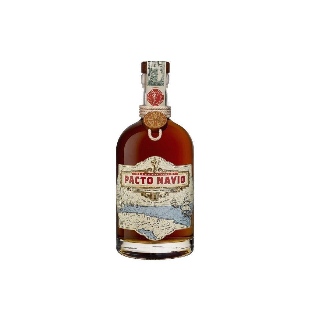Havana Club Pacto Navio Red Wine Cask 0,7l 40% (holá láhev)