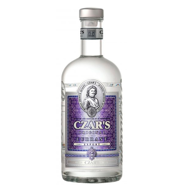 Vodka Czar´s Original Currant 40% 0,7l (holá láhev)